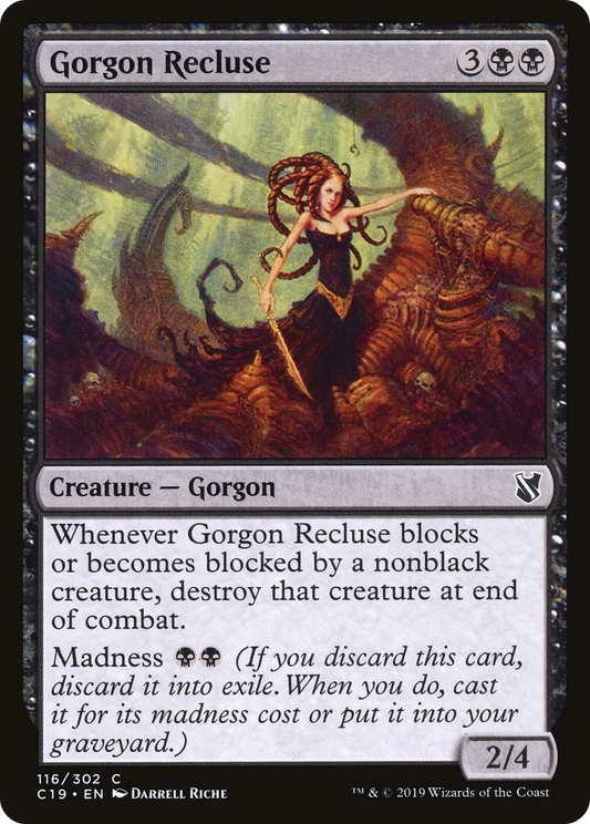 Gorgon Recluse (C19-116) - Commander 2019