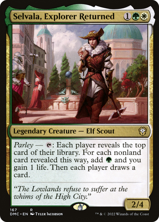 Selvala, Explorer Returned (DMC-167) - Dominaria United Commander