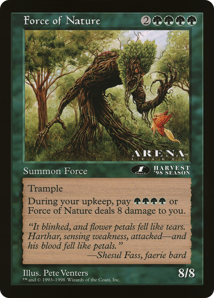 Force of Nature (OLEP-052) - Oversized League Prizes