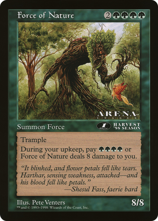 Force of Nature (OLEP-052) - Oversized League Prizes