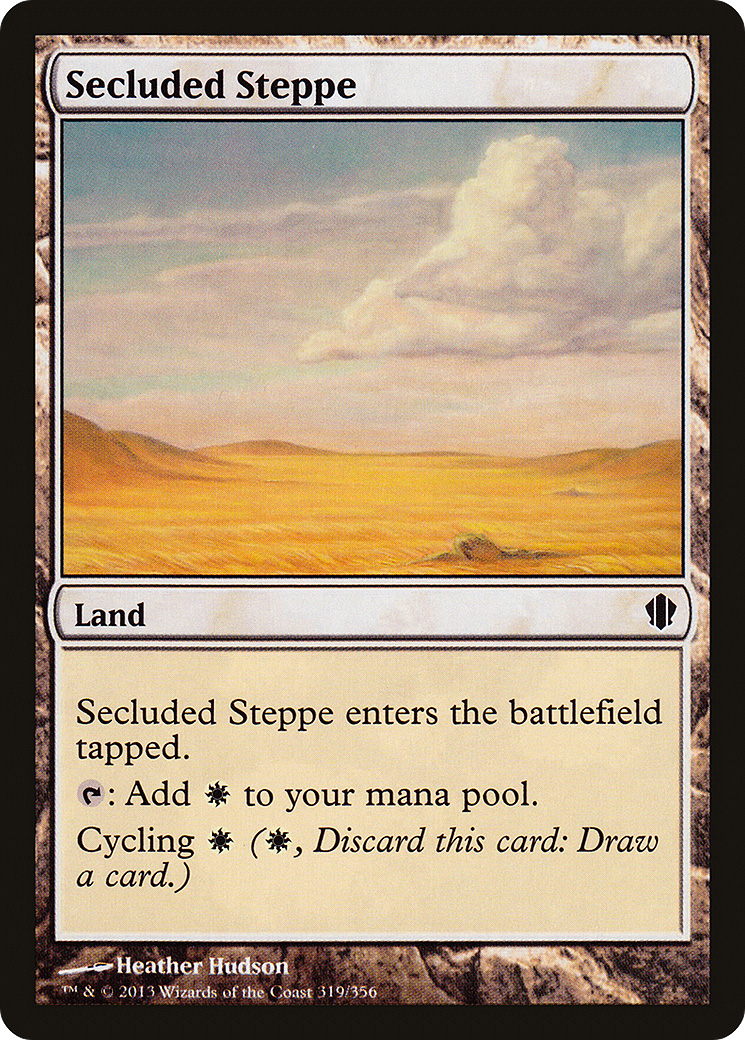 Secluded Steppe (C13-319) - Commander 2013