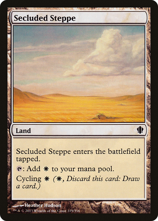 Secluded Steppe (C13-319) - Commander 2013