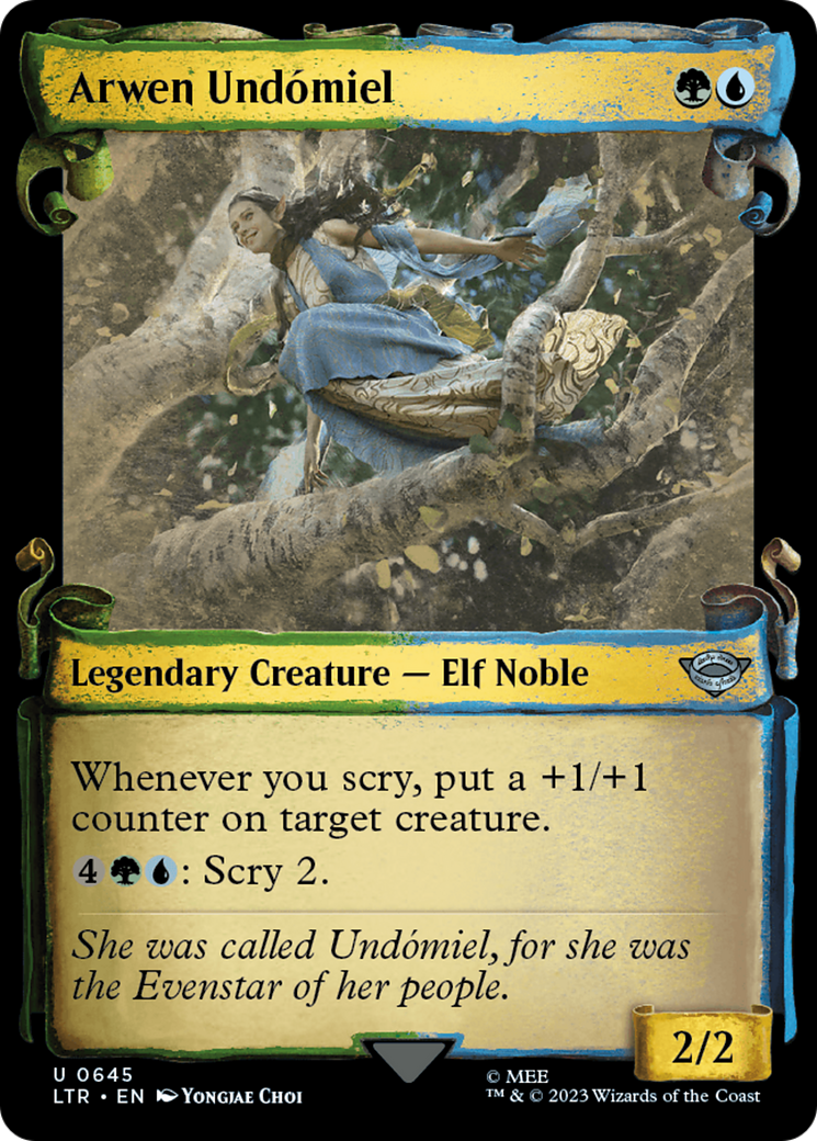 Arwen Undómiel (LTR-645) - The Lord of the Rings: Tales of Middle-earth: (Showcase) Foil