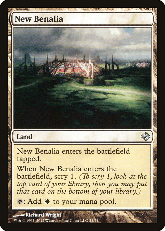 New Benalia (DDI-035) - Duel Decks: Venser vs. Koth