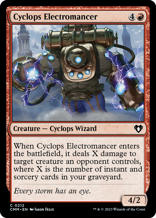 Cyclops Electromancer (CMM-212) - Commander Masters