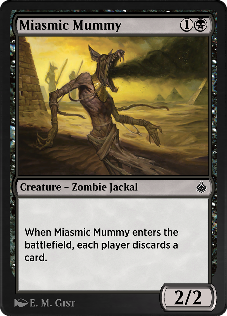 Miasmic Mummy (AKR-116) - Amonkhet Remastered