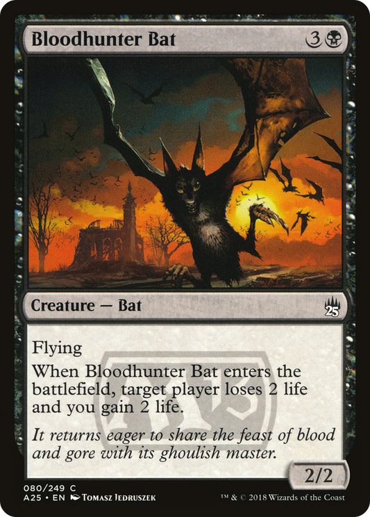Bloodhunter Bat (A25-080) - Masters 25 Foil