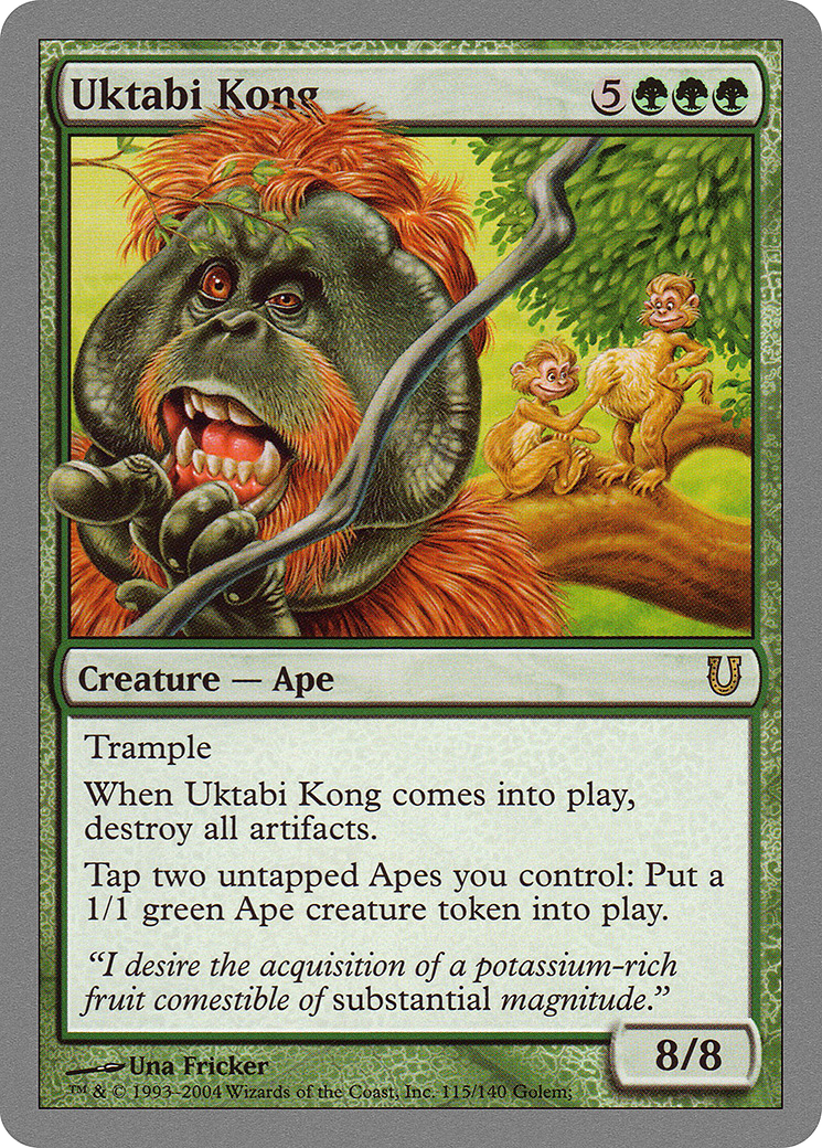 Uktabi Kong  (UNH-115) - Unhinged