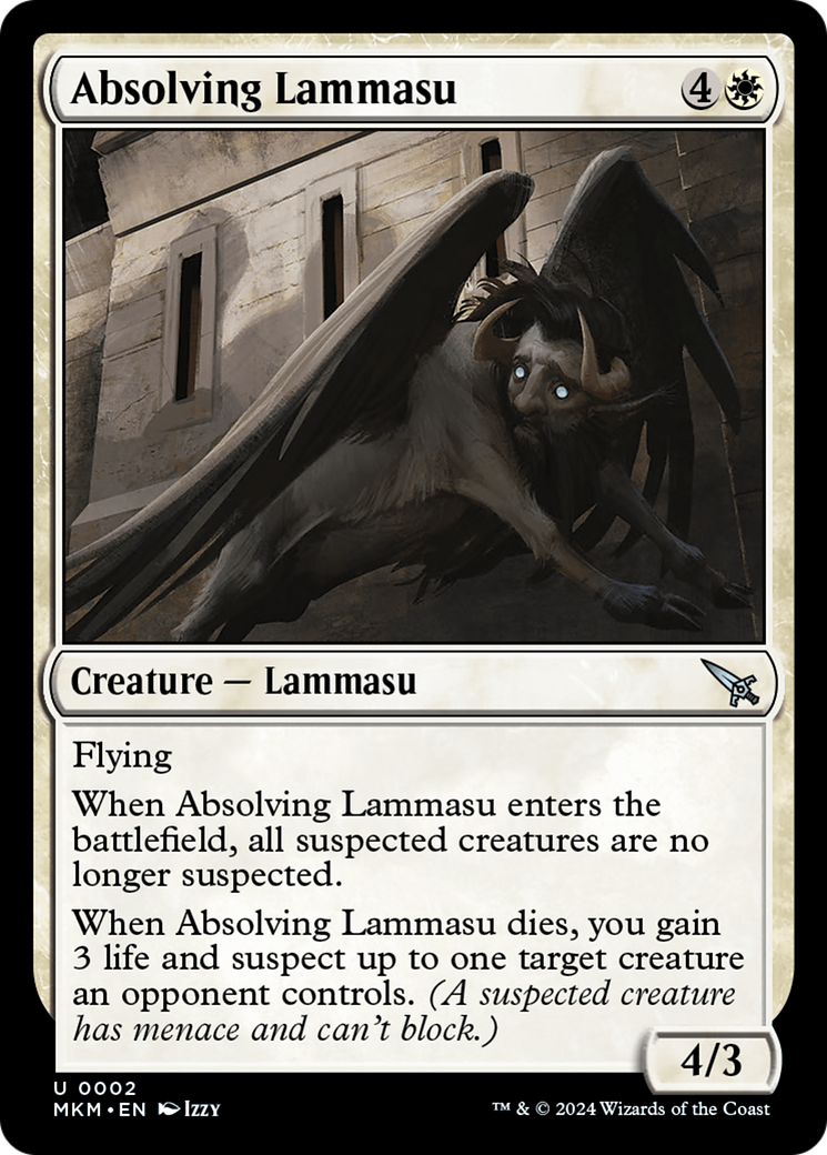 Absolving Lammasu (MKM-002) - Murders at Karlov Manor Foil