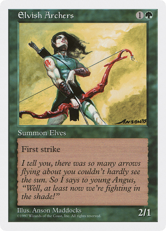 Elvish Archers (5ED-292) - Fifth Edition