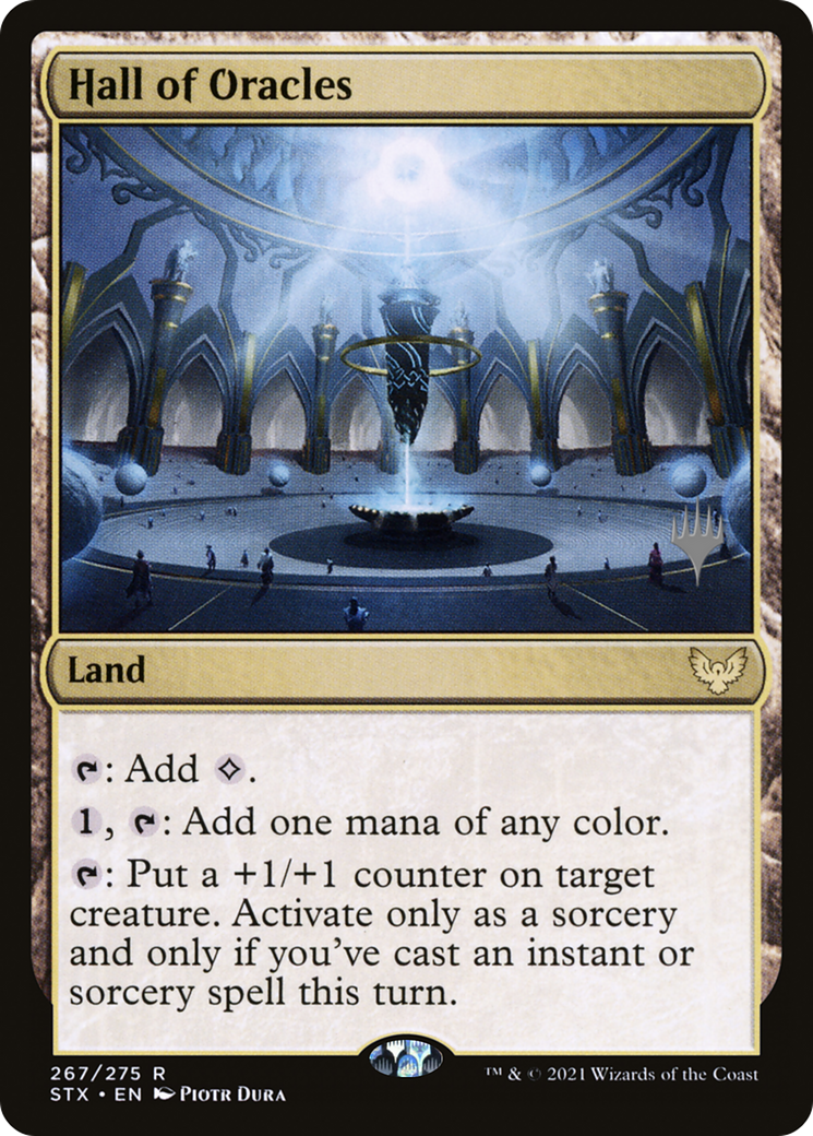 Hall of Oracles (PPSTX-267) - Strixhaven: School of Mages Promos (Promo Pack)