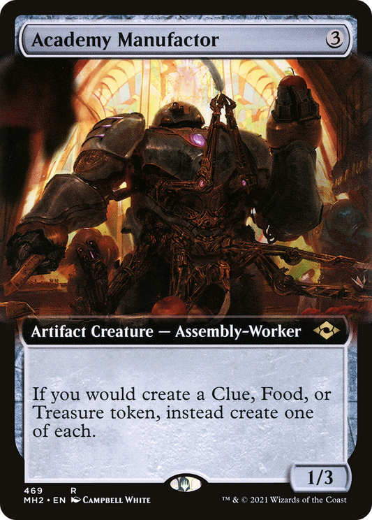 Academy Manufactor (Extended Art) (MH2-469) - Modern Horizons 2: (Extended Art)