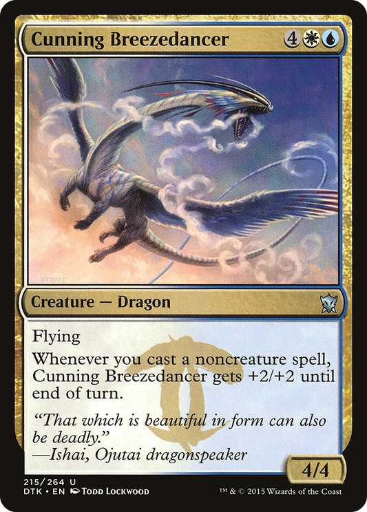 Cunning Breezedancer (DTK-215) - Dragons of Tarkir