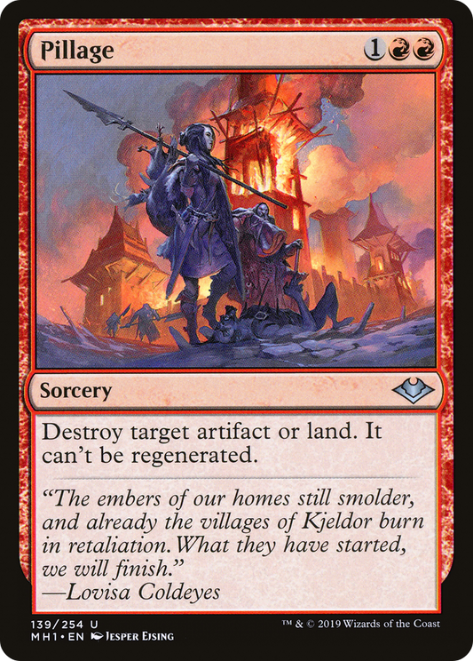 Pillage (MH1-139) - Modern Horizons