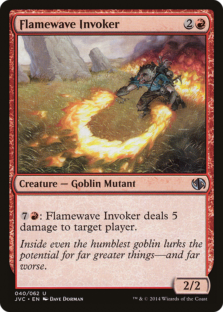 Flamewave Invoker (DD3-) - Duel Decks Anthology: Jace vs. Chandra