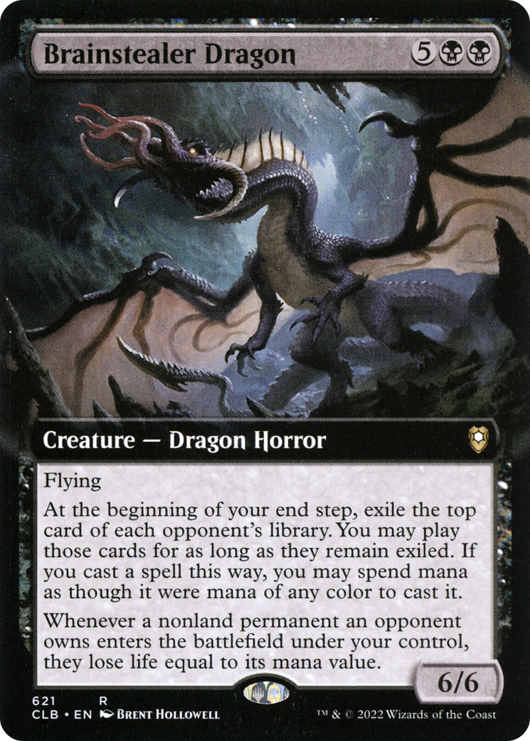 Brainstealer Dragon (CLB-621) - Commander Legends: Battle for Baldur's Gate: (Extended Art)