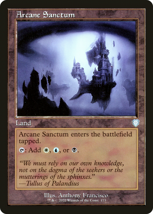 Arcane Sanctum (Retro Frame) (BRC-173) - The Brothers' War Commander