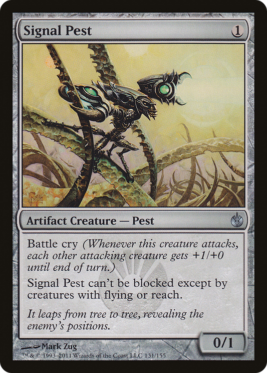 Signal Pest (MBS-131) - Mirrodin Besieged Foil