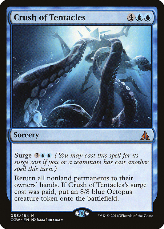 Crush of Tentacles (OGW-053) - Oath of the Gatewatch Foil