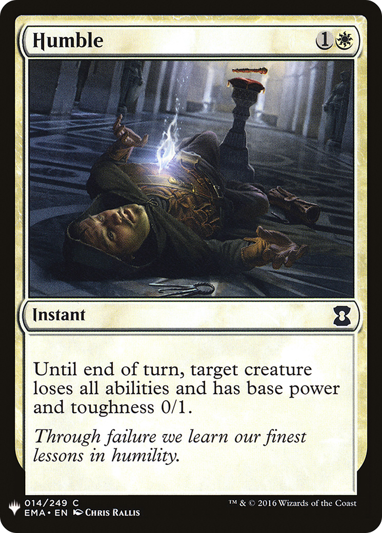 Humble (LIST-EMA-14) - The List