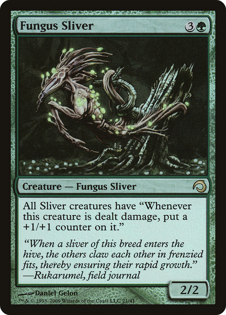 Fungus Sliver (H09-021) - Premium Deck Series: Slivers Foil