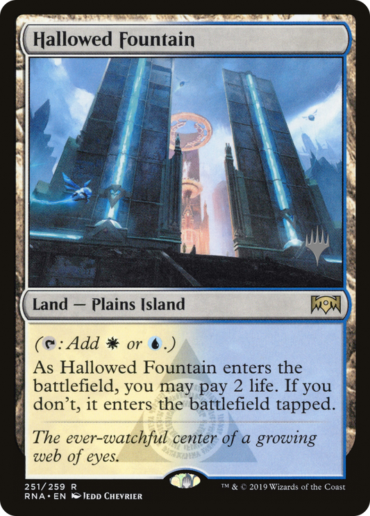 Hallowed Fountain (PRNA-251P) - Ravnica Allegiance Promos