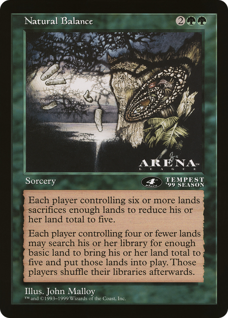 Natural Balance (OLEP-072) - Oversized League Prizes