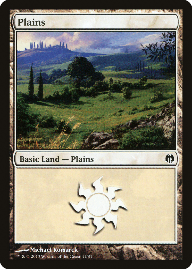 Plains (DDL-041) - Duel Decks: Heroes vs. Monsters