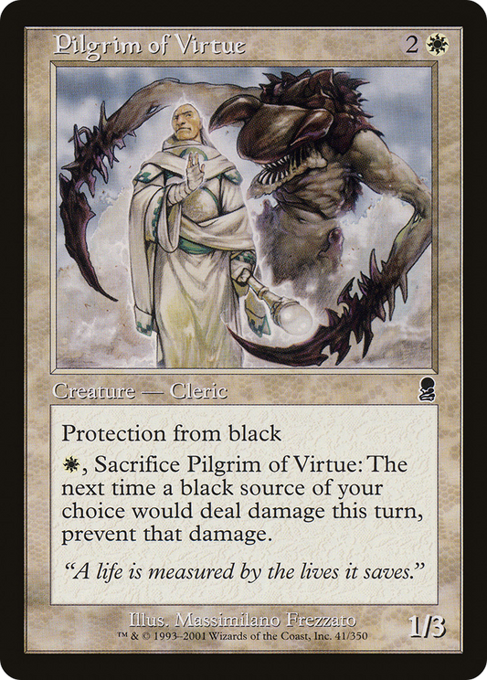 Pilgrim of Virtue (ODY-041) - Odyssey Foil