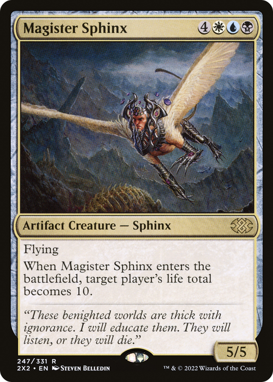 Magister Sphinx (2X2-247) - Double Masters 2022