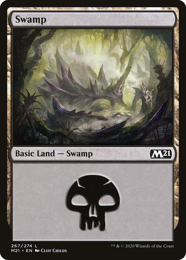 Swamp (M21-267) - Core Set 2021