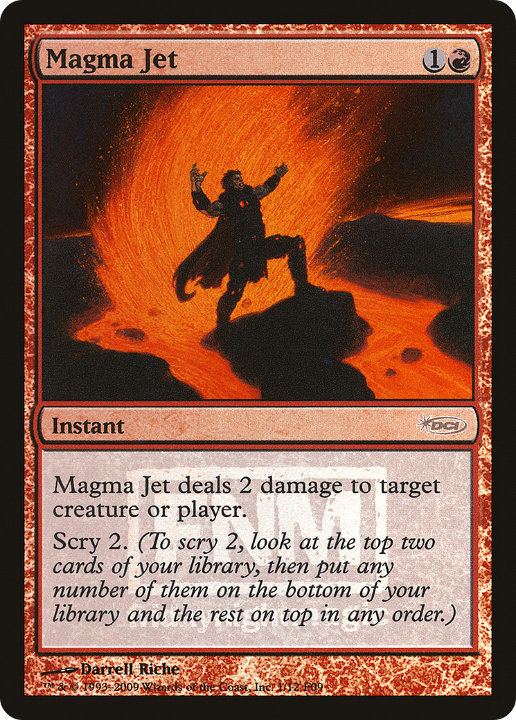 Magma Jet (F09-001) - Friday Night Magic 2009 Foil