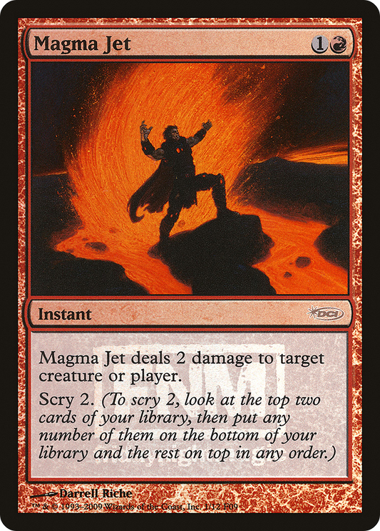 Magma Jet (F09-001) - Friday Night Magic 2009 Foil