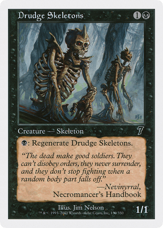 Drudge Skeletons (7ED-130) - Seventh Edition