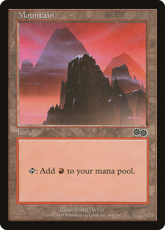 Mountain (USG-344) - Urza's Saga