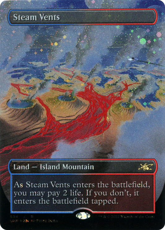 Steam Vents (UNF-534) - Unfinity (Borderless) Foil