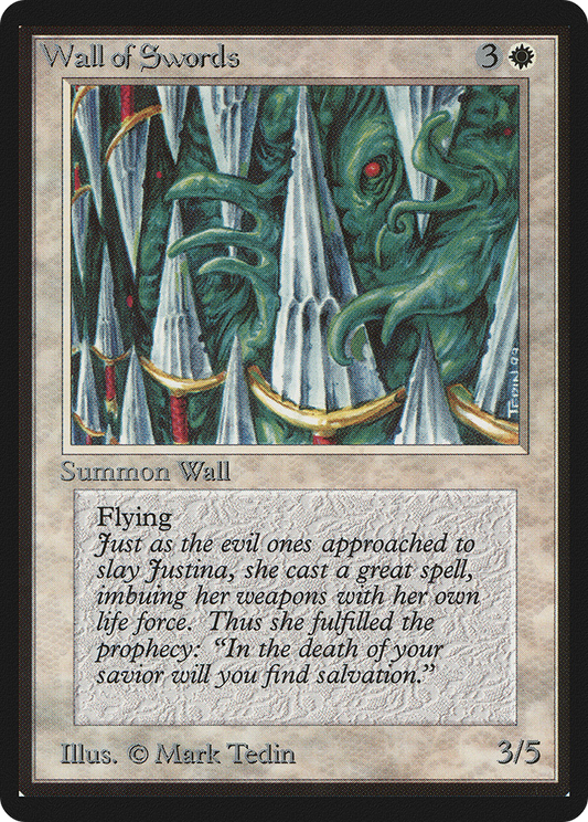 Wall of Swords (LEB-043) - Limited Edition Beta