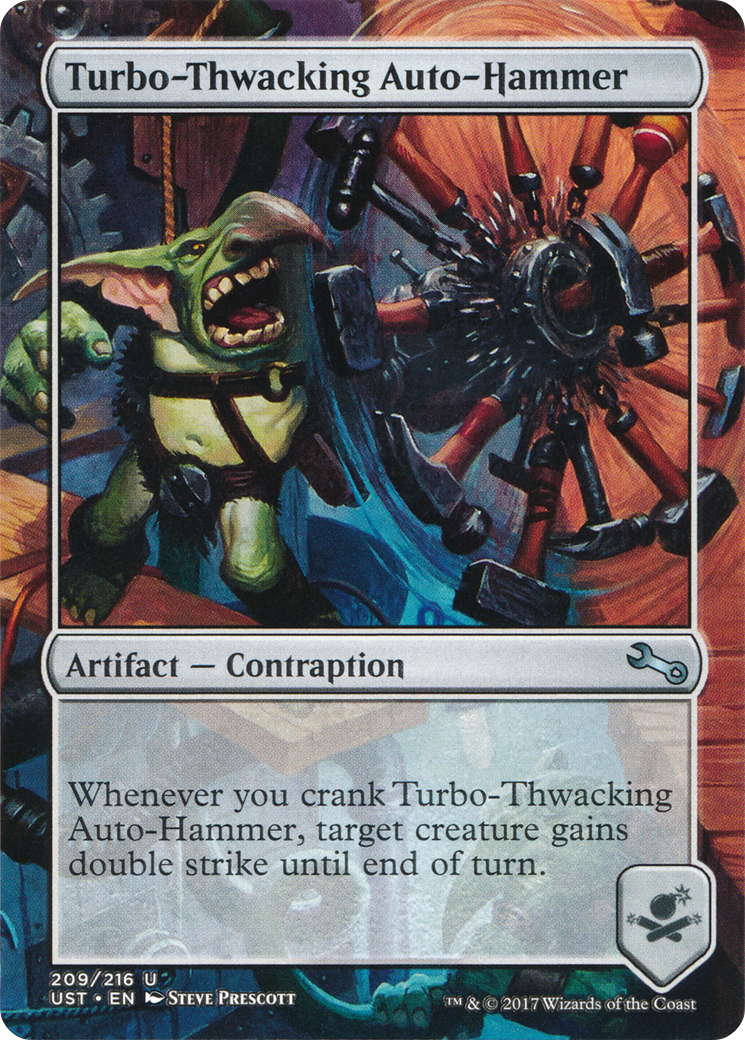 Turbo-Thwacking Auto-Hammer  (Borderless)(UST-209) - Unstable