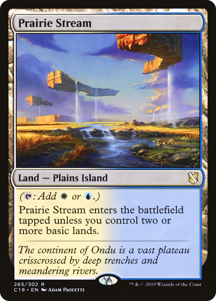 Prairie Stream (C19-265) - Commander 2019