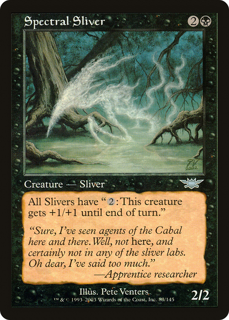 Spectral Sliver (LGN-083) - Legions Foil