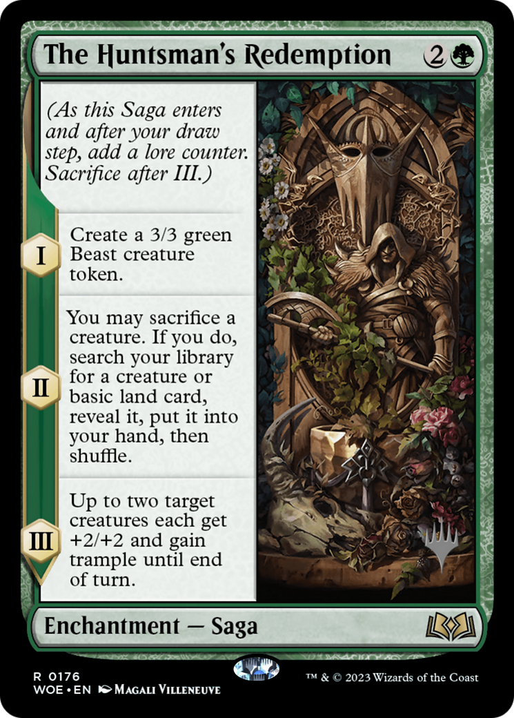 The Huntsman's Redemption (PPWOE-176) - Wilds of Eldraine Promos Foil (Promo Pack)
