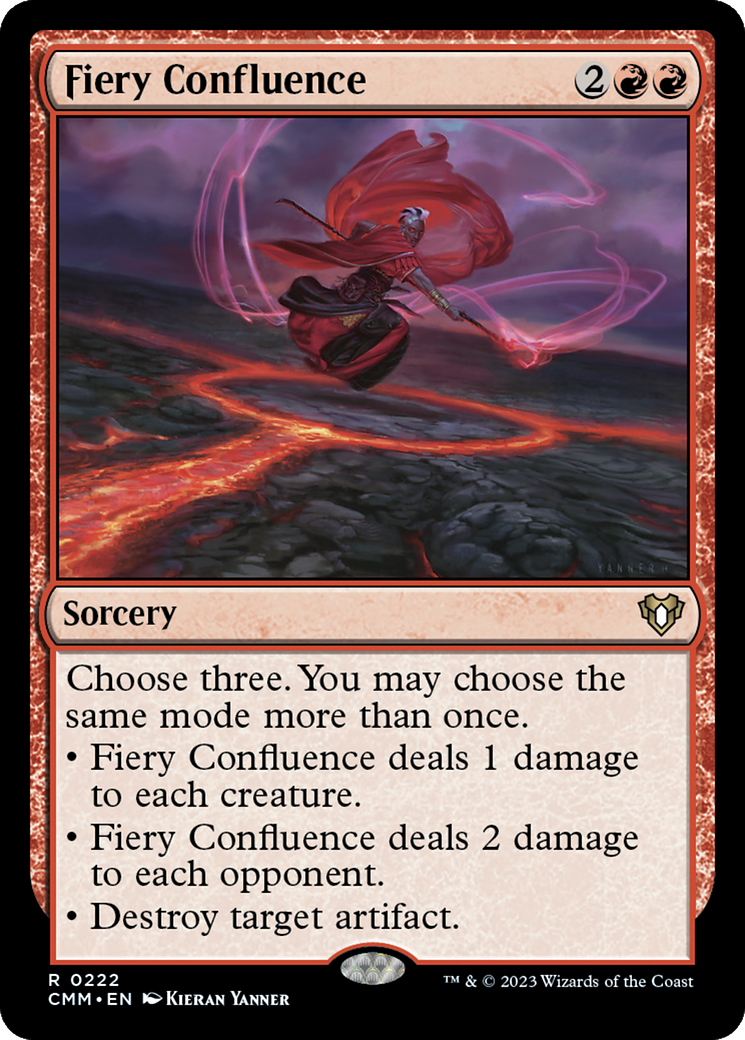 Fiery Confluence (CMM-222) - Commander Masters Foil