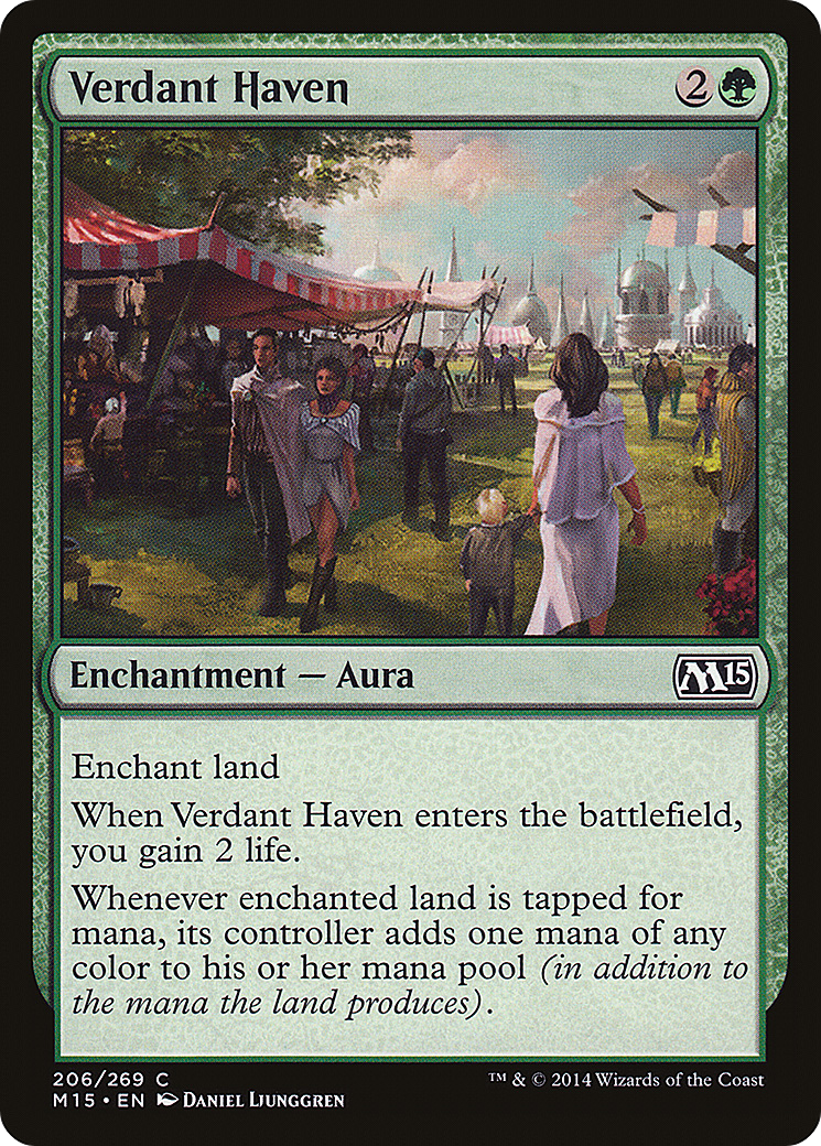 Verdant Haven (M15-206) - Magic 2015 Foil