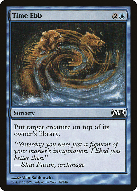 Time Ebb (M14-074) - Magic 2014