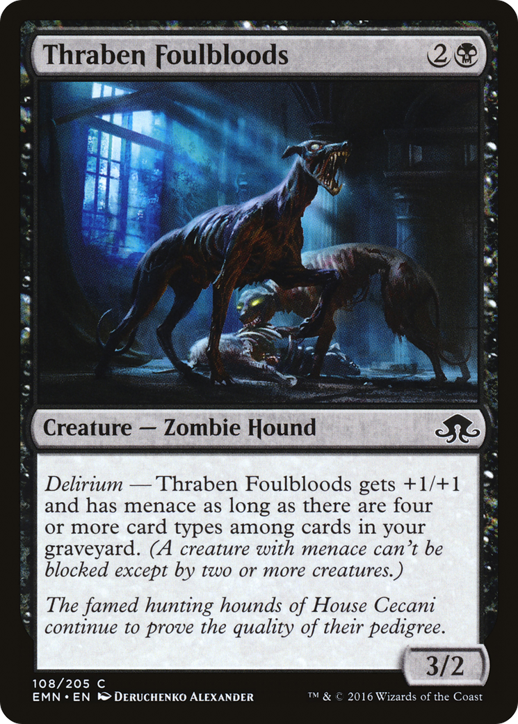 Thraben Foulbloods (EMN-108) - Eldritch Moon Foil