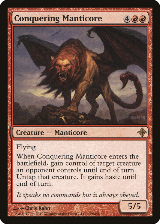 Conquering Manticore (ROE-139) - Rise of the Eldrazi