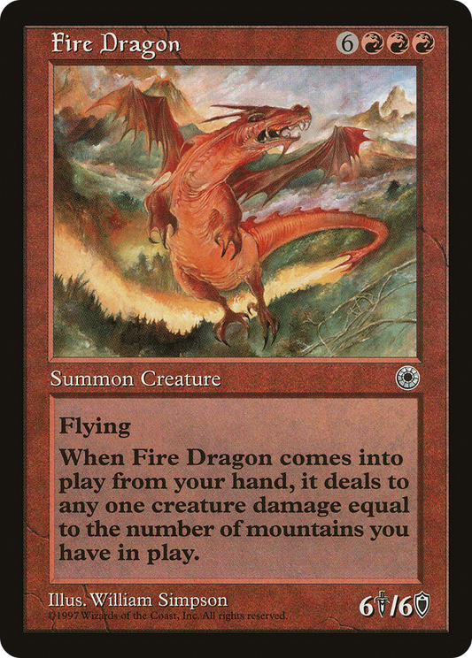 Fire Dragon (POR-125) - Portal