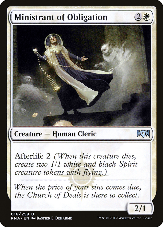 Ministrant of Obligation (RNA-016) - Ravnica Allegiance