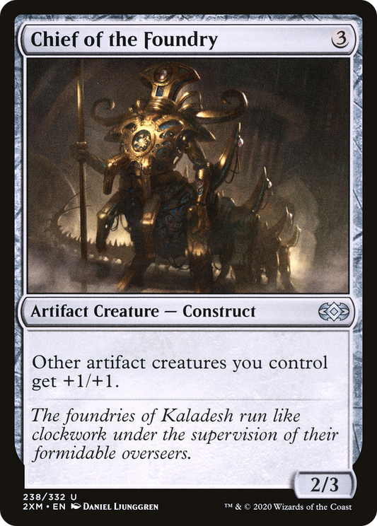 Chief of the Foundry (2XM-238) - Double Masters Foil