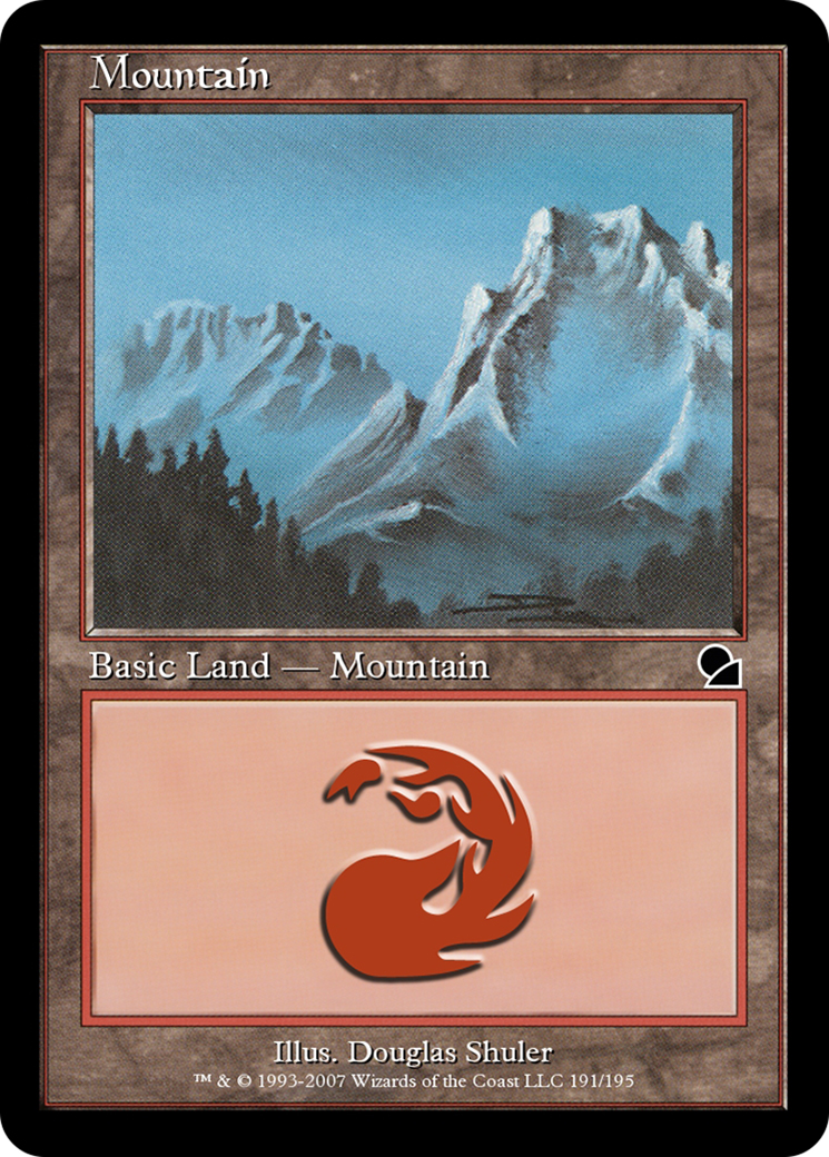 Mountain (ME1-191) - Masters Edition Foil